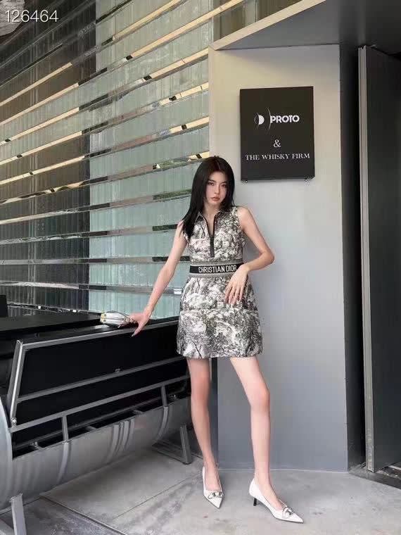 Dior Black Premium Quality Dress-0