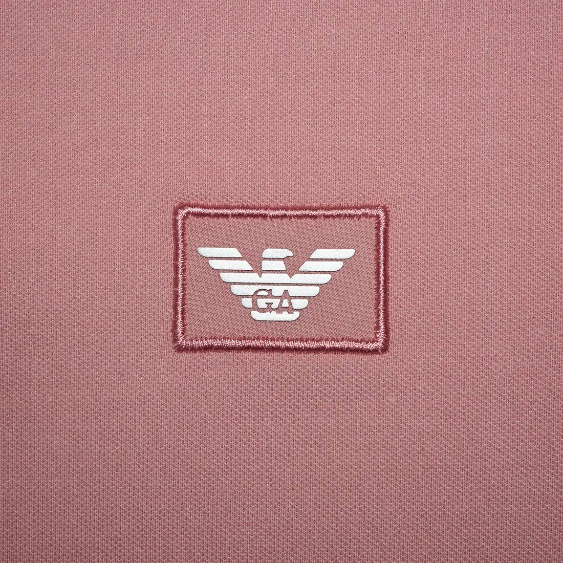 Emporio Armani Pink Premium Quality Short Sleeve T-shirt-3