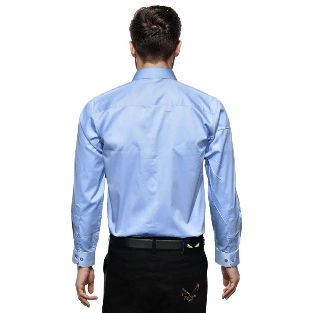 Armani Exchange Sky Blue Premium Quality Full Sleeve Shirt-1