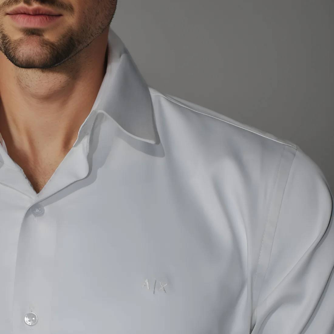 Armani Exchange White Premium Quality Shirt-5