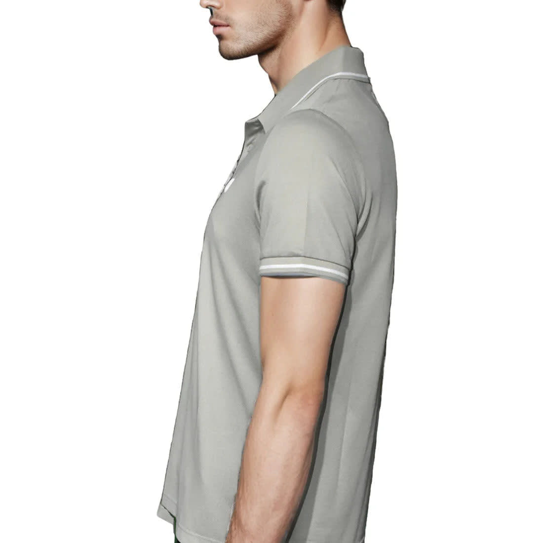 Dior Logo Print Olive Grey Premium Quality T-shirt-3