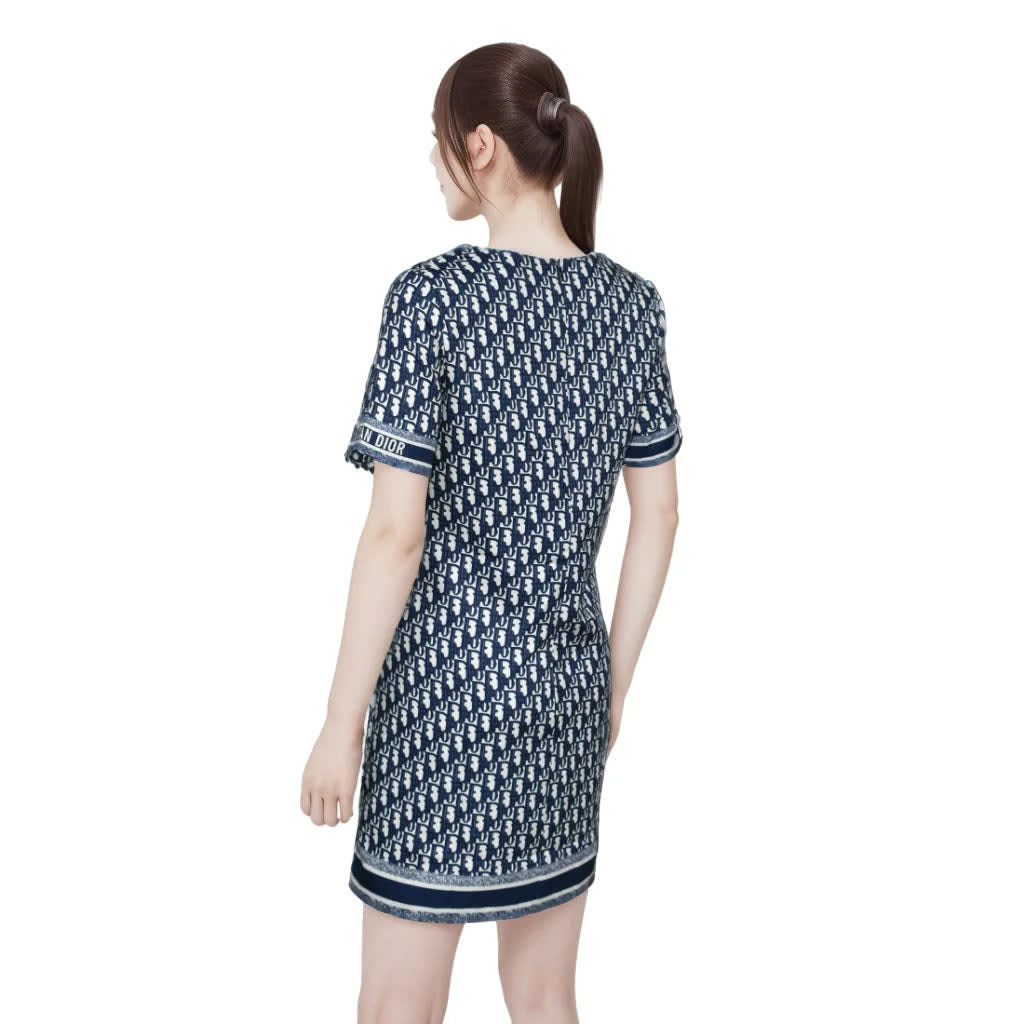 Christian Dior Blue Premium Quality Dress-2