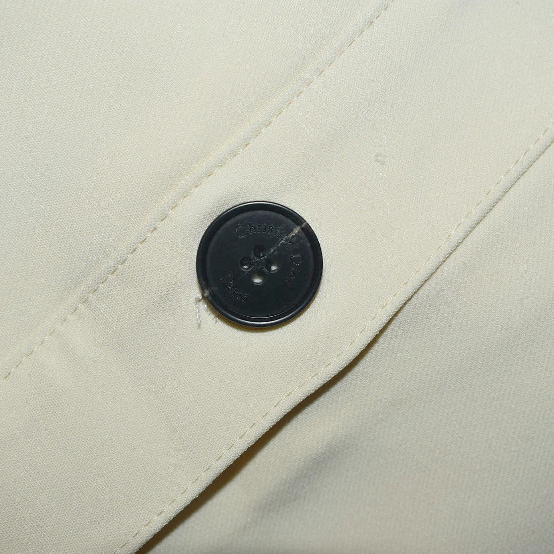 Dior Cream Premium Quality Luxury Dress-4