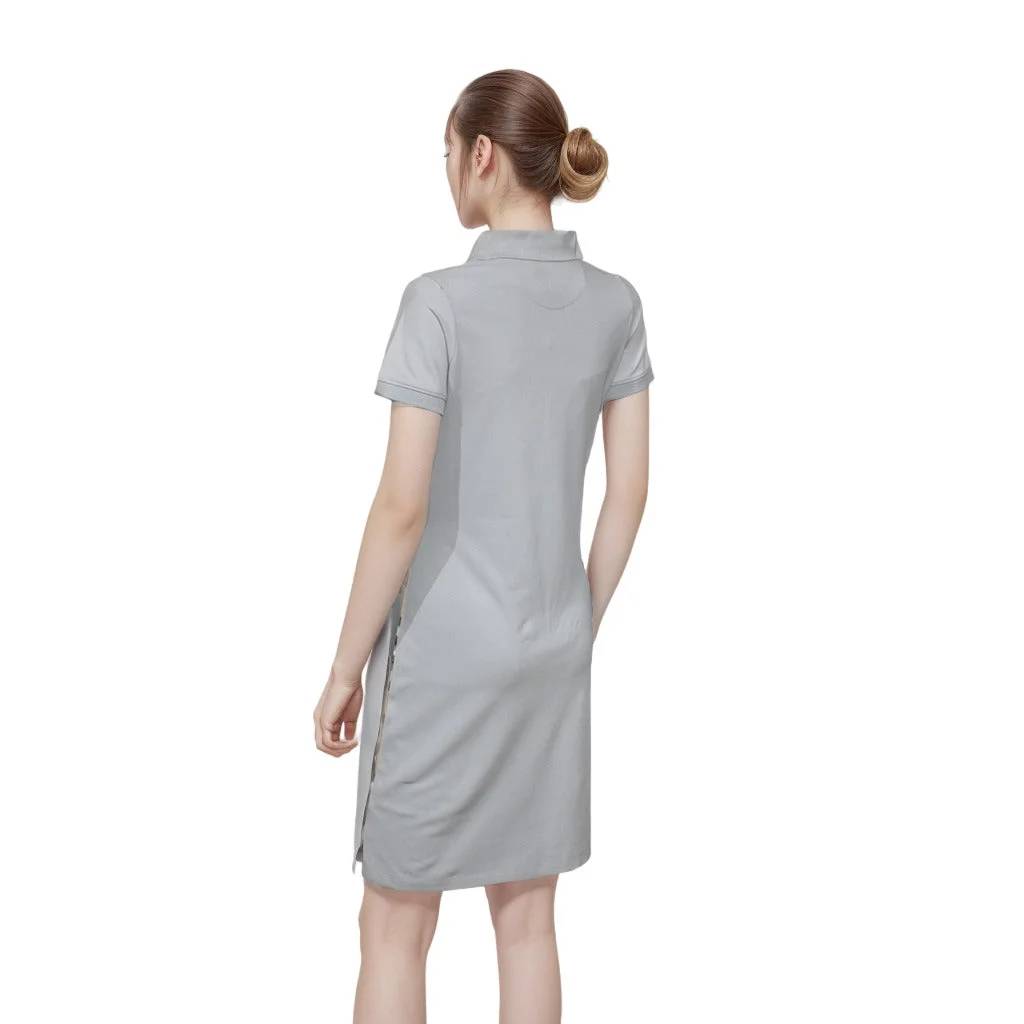 Burberry Grey Premium Quality Dress-2