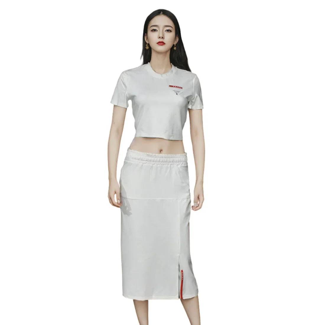 Prada White Premium Quality Dress-1