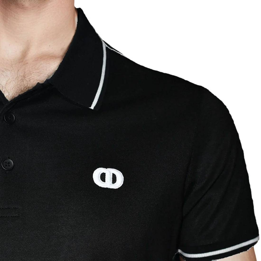 Dior Logo Print Black Premium Quality T-shirt-4