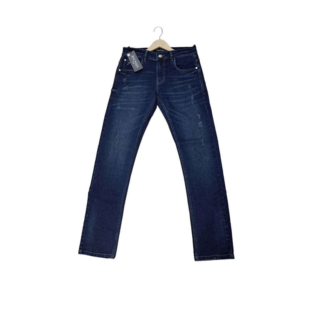 Balmain Dark Blue Premium Quality Jeans-1