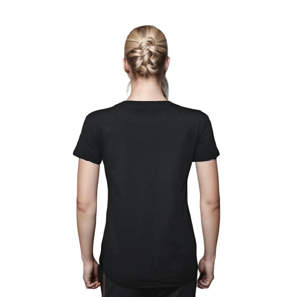 Fendi Black Premium Quality Women T-shirt-1