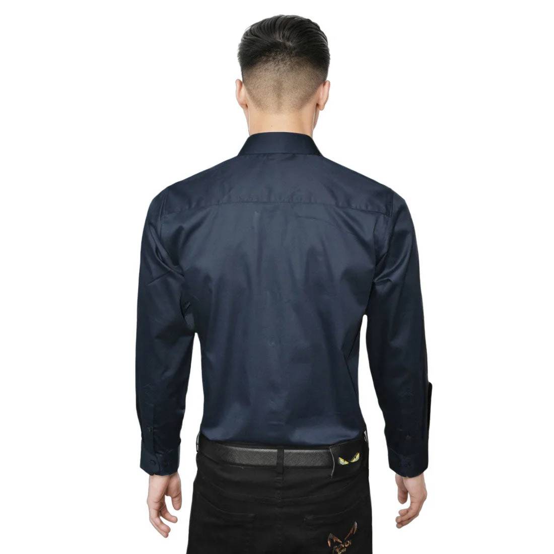 Balmain Paris Navy Blue Premium Quality Shirt-1