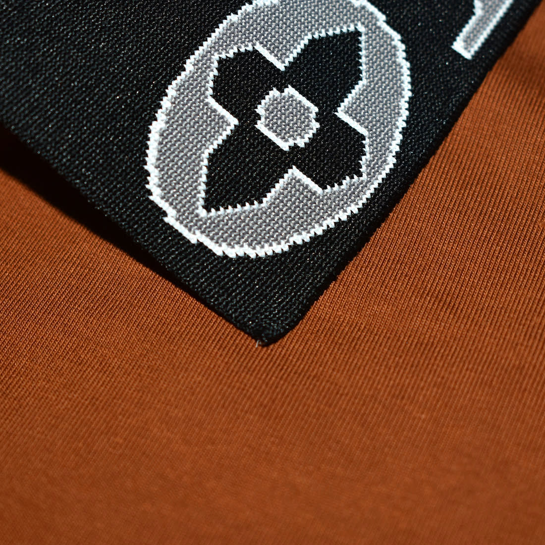 Louis Vuitton Dark Brown Embroidered Logo T-shirt-3