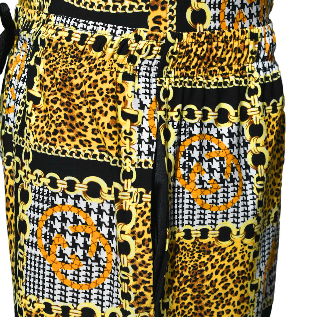 Gucci Printed Golden Premium Quality Shirt & Shorts Combo-4