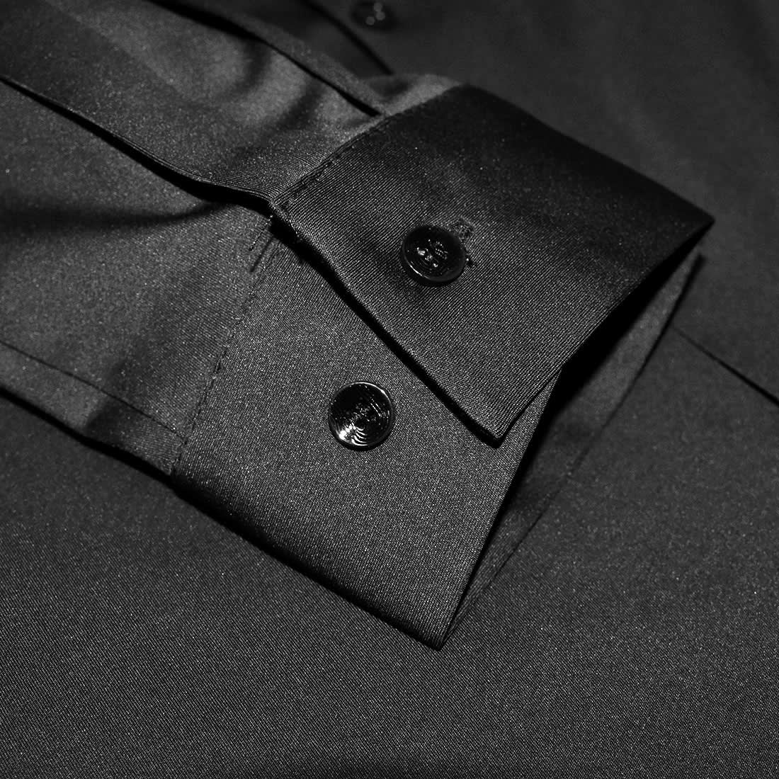 Gucci Black Embroidered Logo Premium Quality Shirt-5