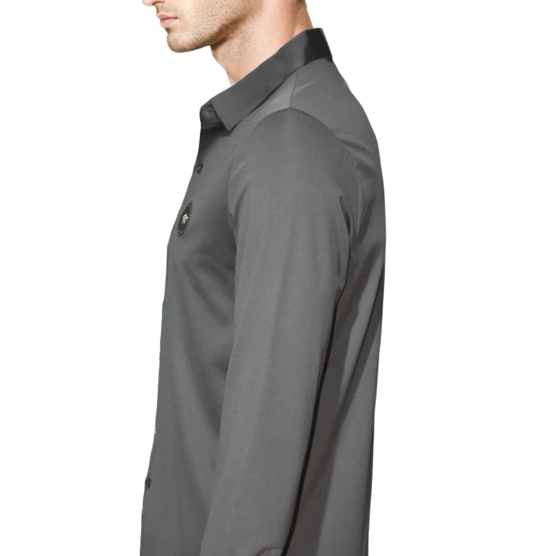 Versace Grey Premium Quality Shirt-2
