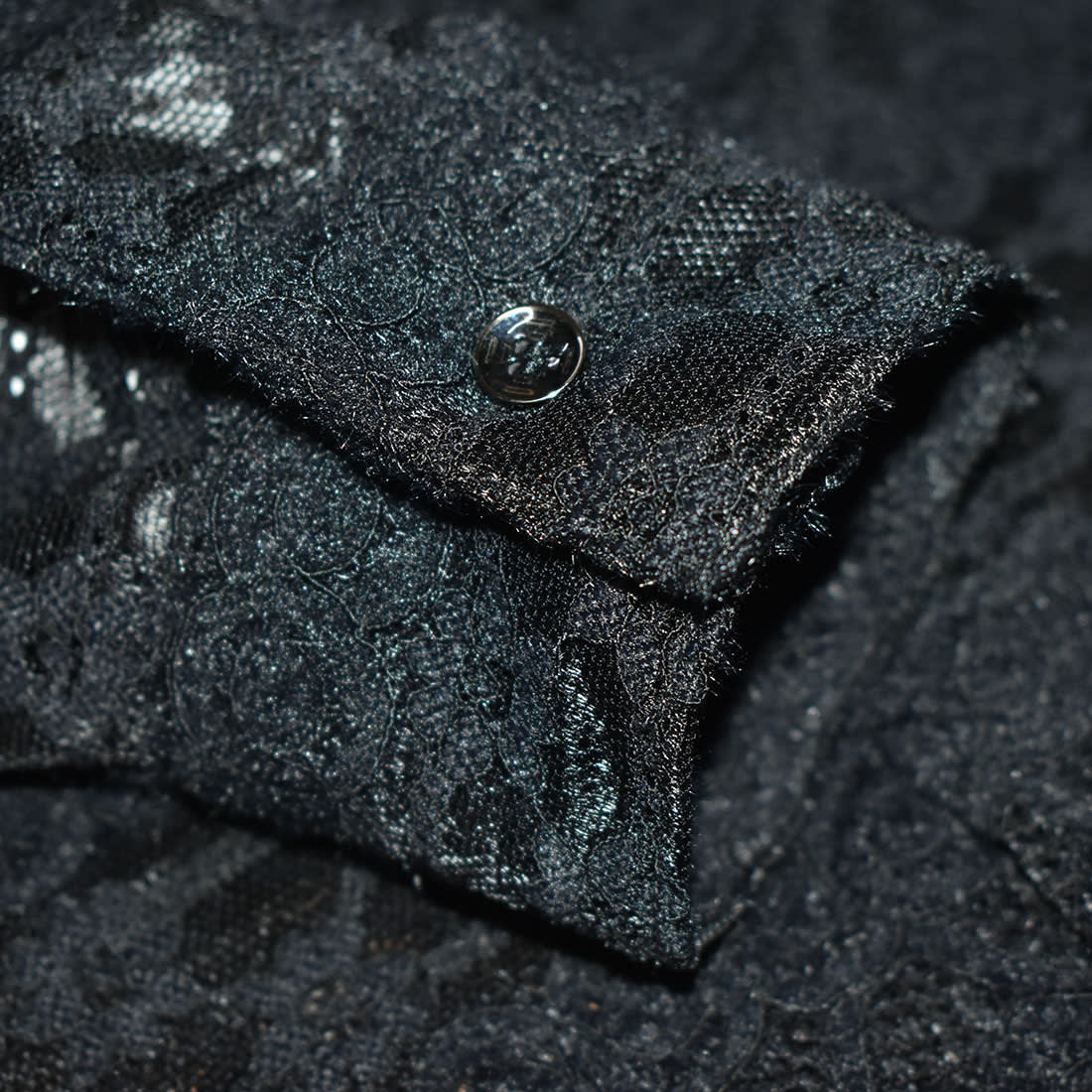 Gucci Black Premium See-through Men's Shirt-5