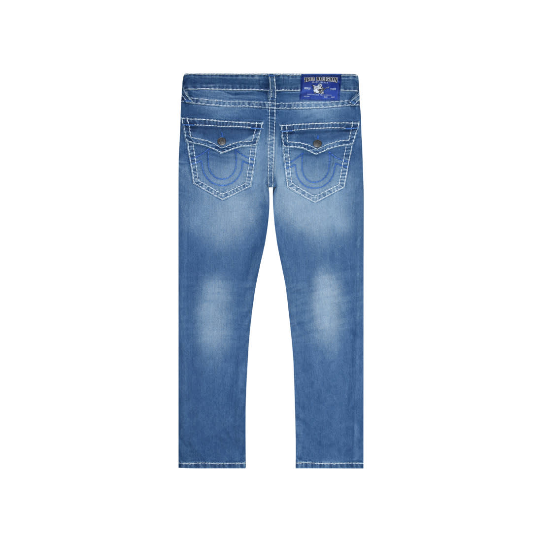 True Religion Light Blue Premium Quality Denim Jeans-5