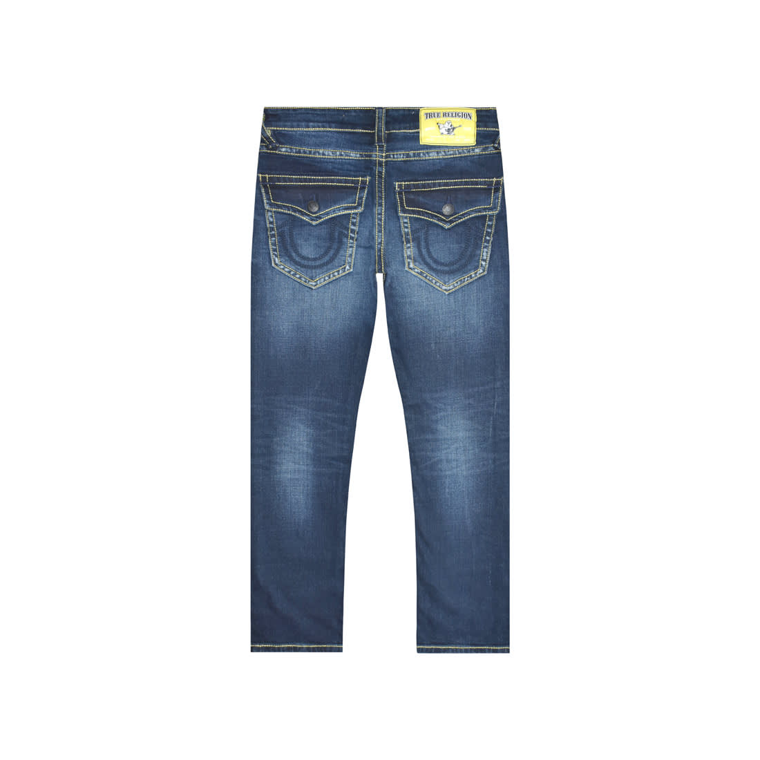 True Religion Dark Blue Premium Quality Denim Jeans-5