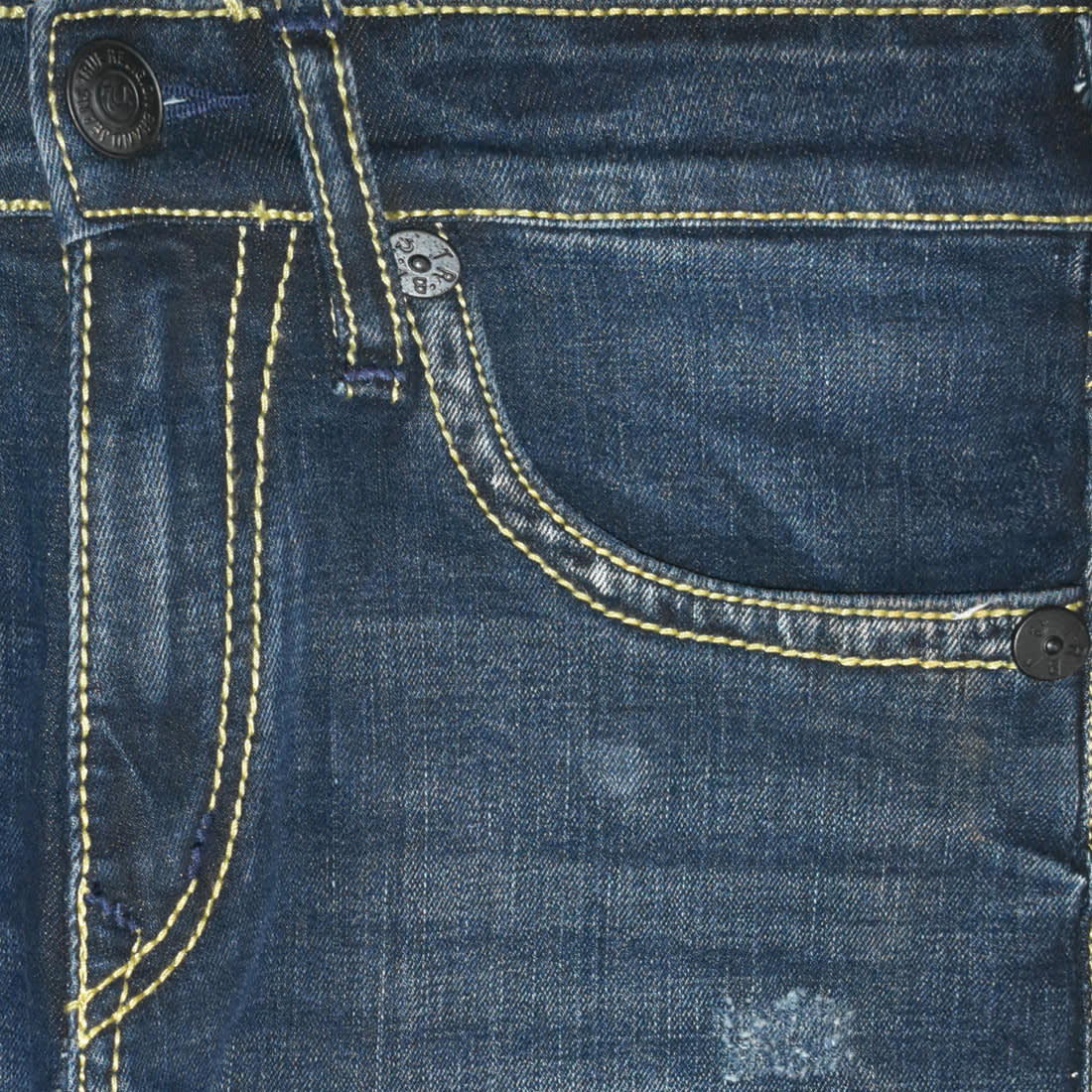True Religion Dark Blue Premium Quality Denim Jeans-1