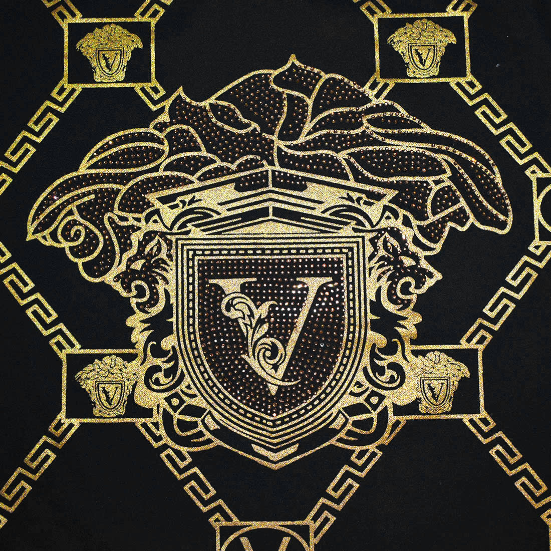 Versace Black Premium Quality T-shirt-3