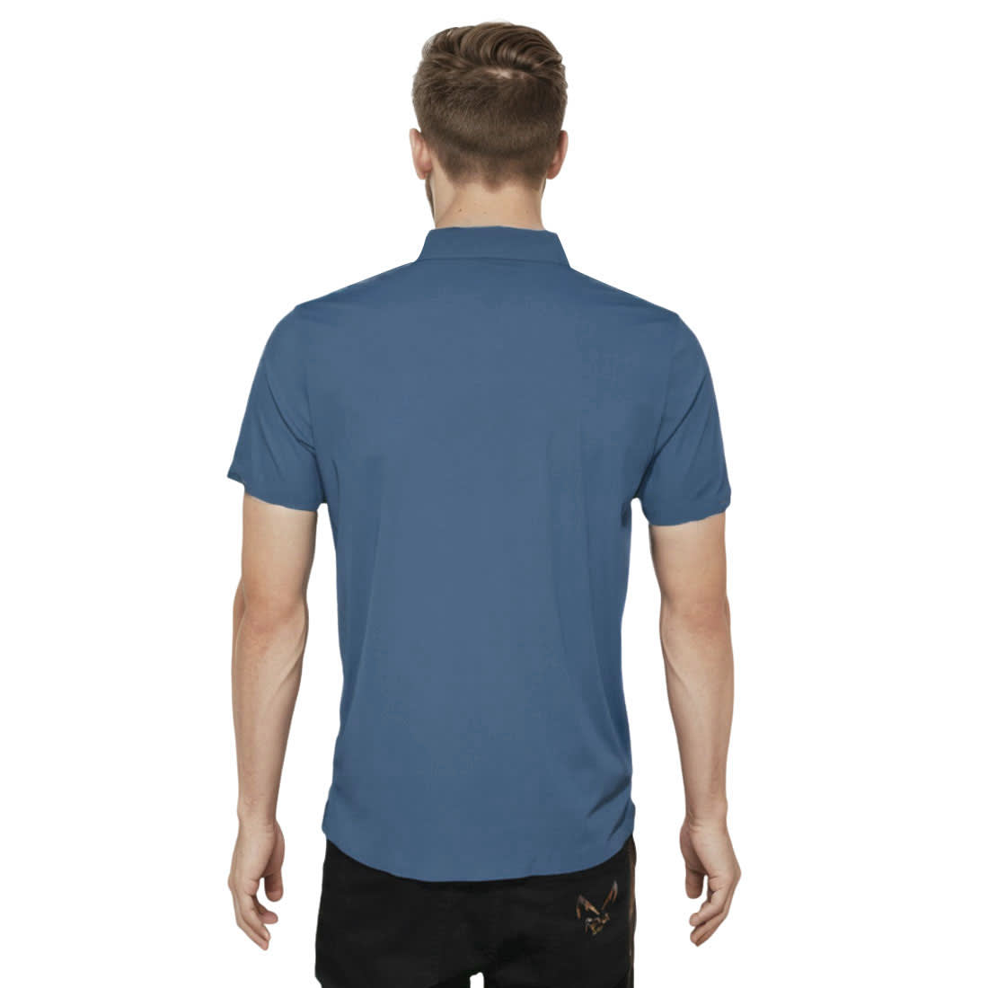 Fendi Blue Premium Quality Polo T-shirt-1