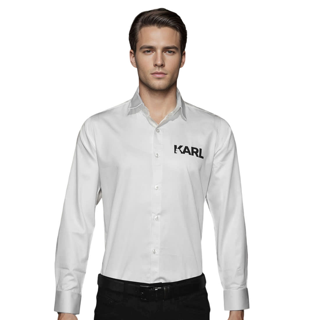 Karl Lagerfeld White Premium Quality Shirt-0