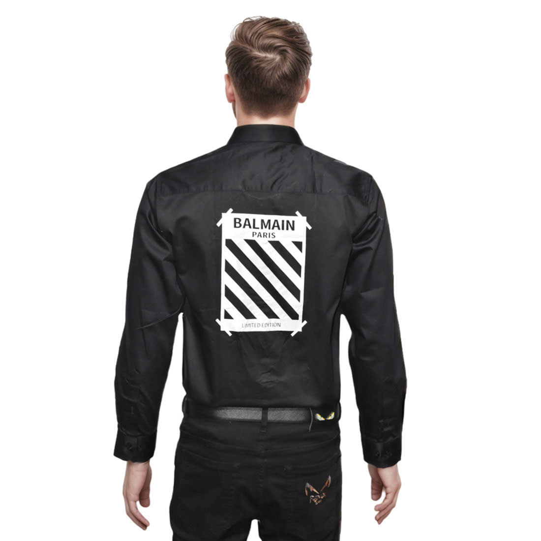 Balmain Black Premium Quality Shirt-1