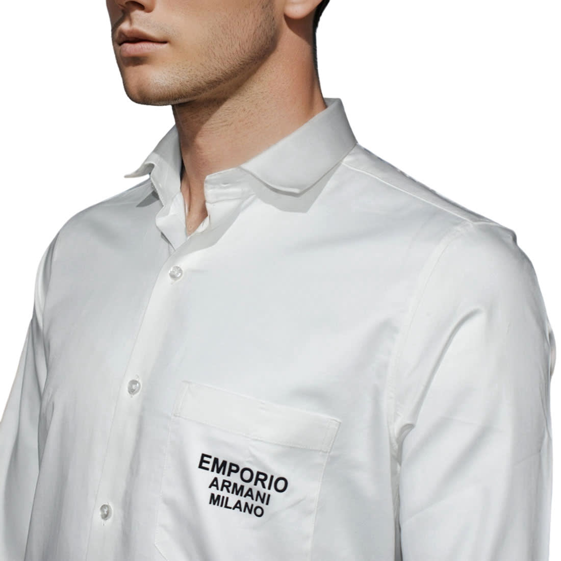 Emporio Armani White Premium Quality Shirt-2