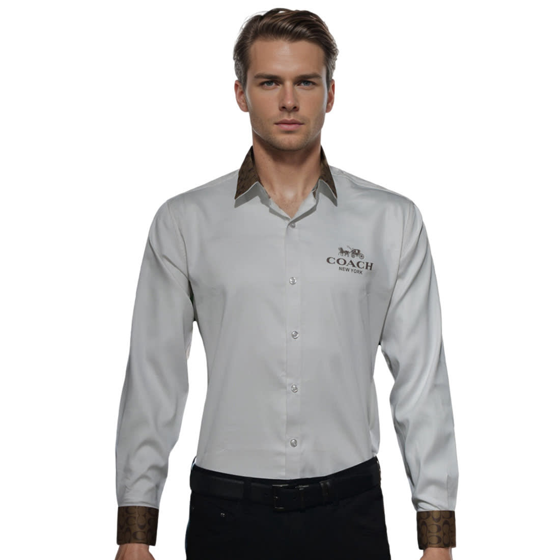 Coach White Premium Quality Shirt-0