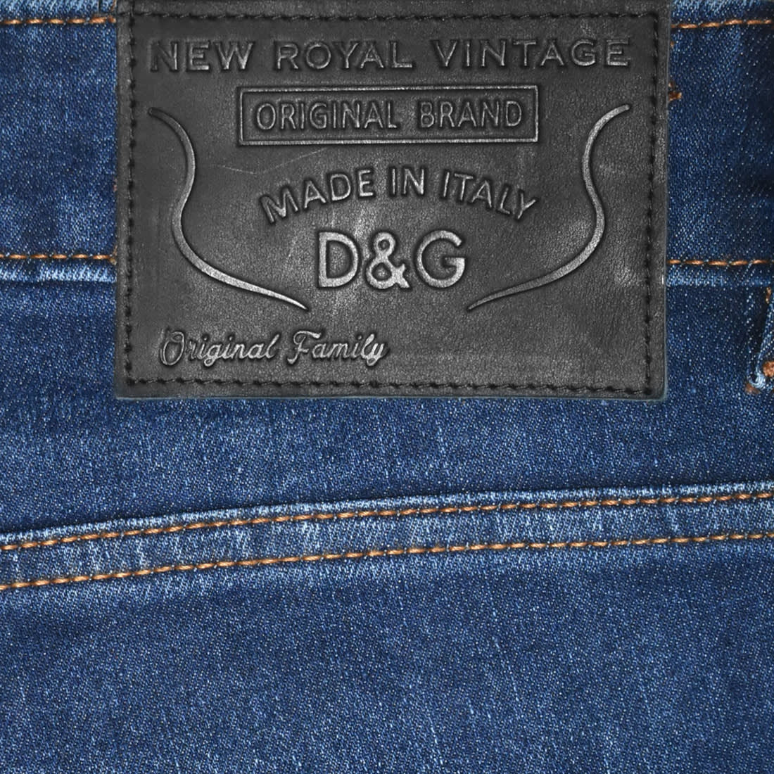 Dolce & Gabbana Dark Blue Premium Quality Jeans-4