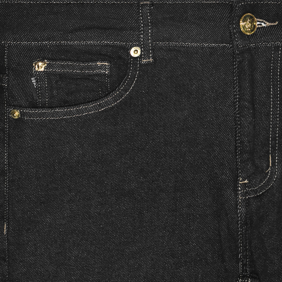 Versace Black Premium Quality Denim Jeans-2