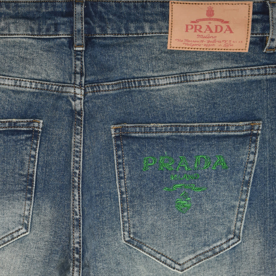 Prada Dark Blue Premium Quality Jeans-3