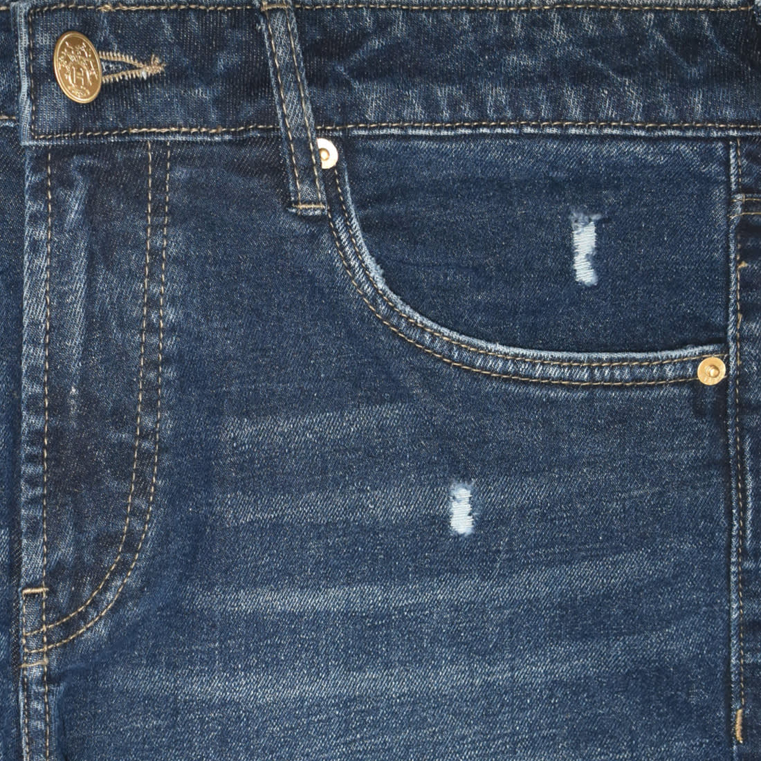 Hermes Dark Blue Premium Quality Jeans-1