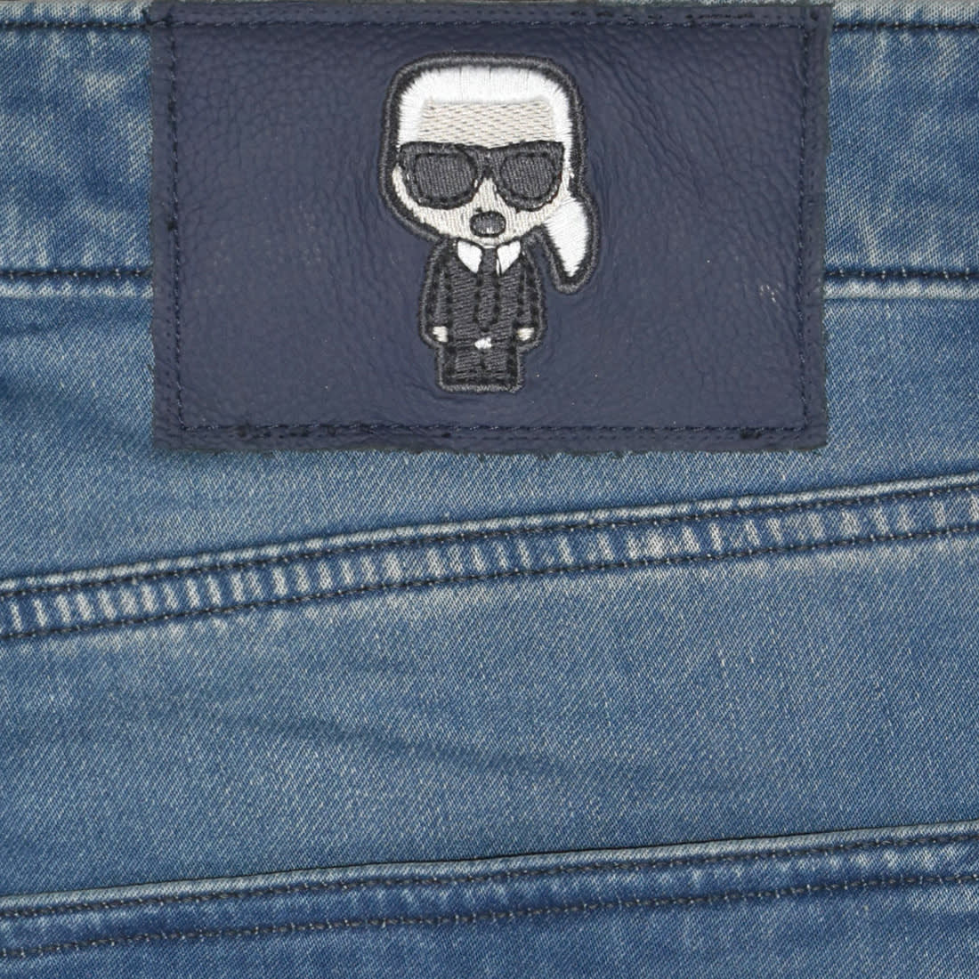 Karl Lagerfeld Light Blue Premium Quality Jeans-4