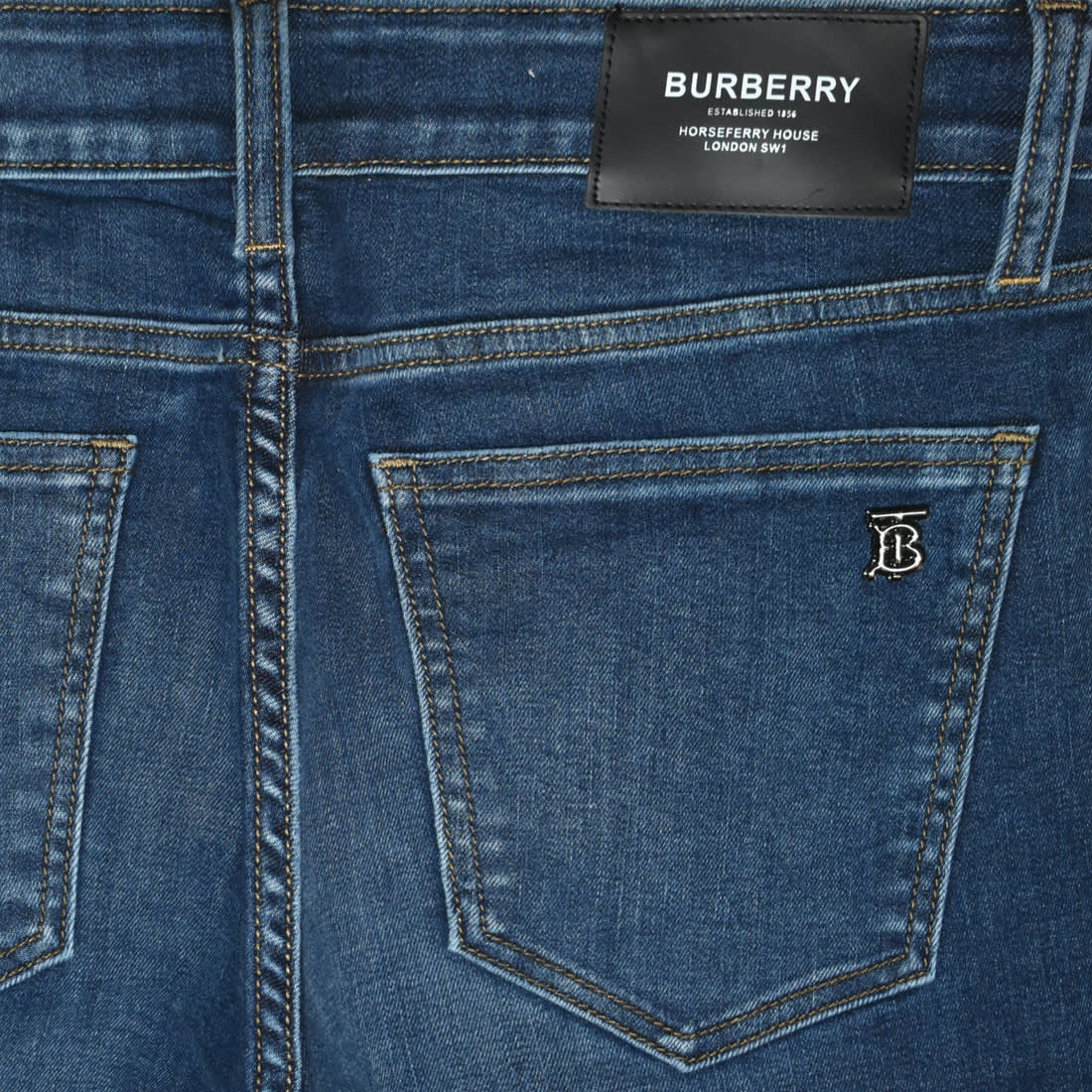 Burberry Dark Blue Premium Quality Jeans-3