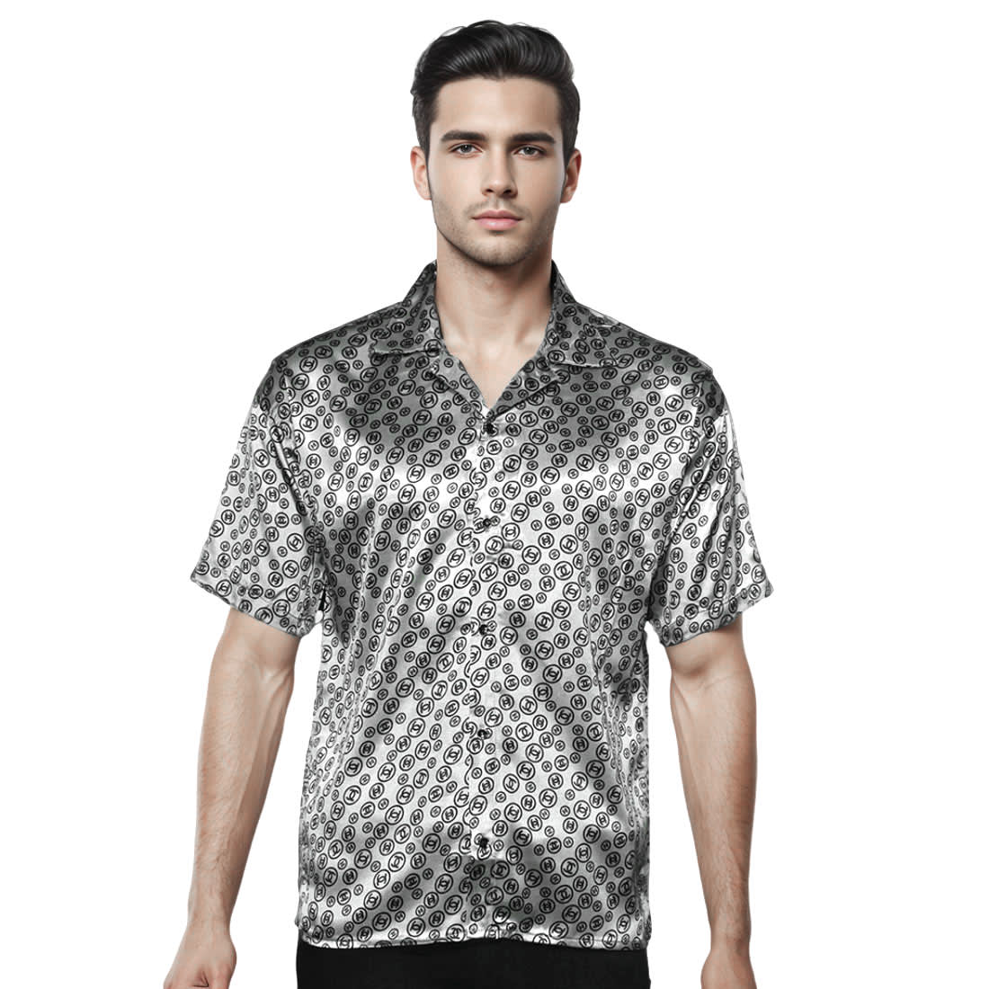 Chanel Grey Premium Quality Shirt-0