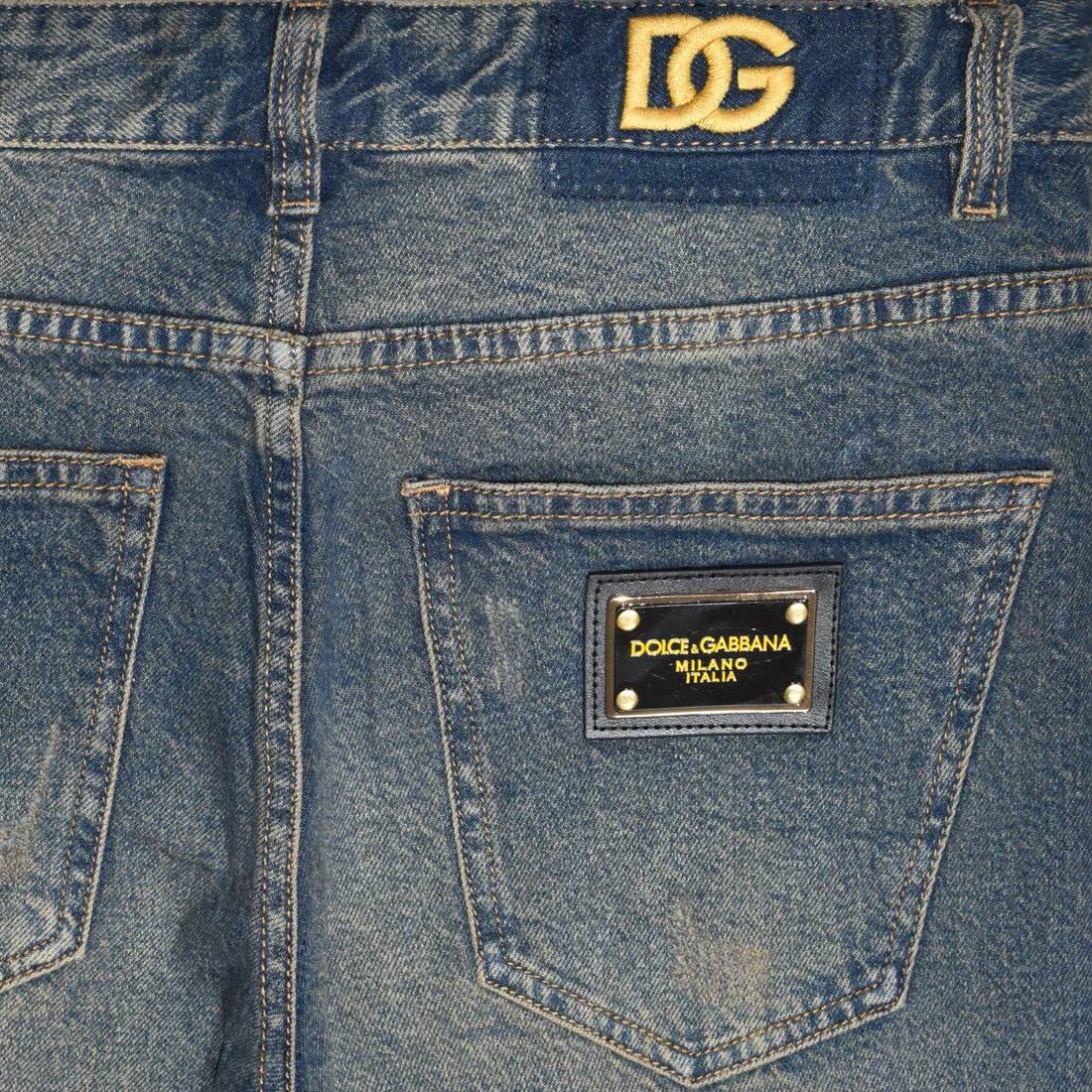 Dolce & Gabbana Blue Premium Quality Jeans-3