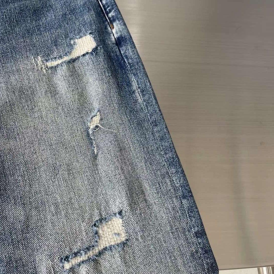 Louis Vuitton Blue Premium Quality Jeans-7