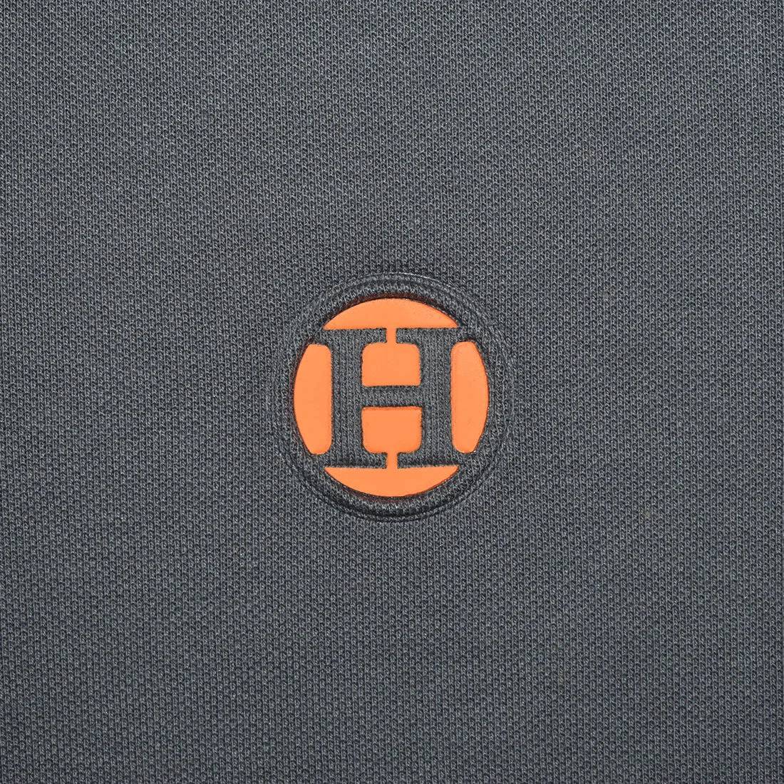 Hermes Dark Grey Premium Quality Half Sleeve T-shirt-3