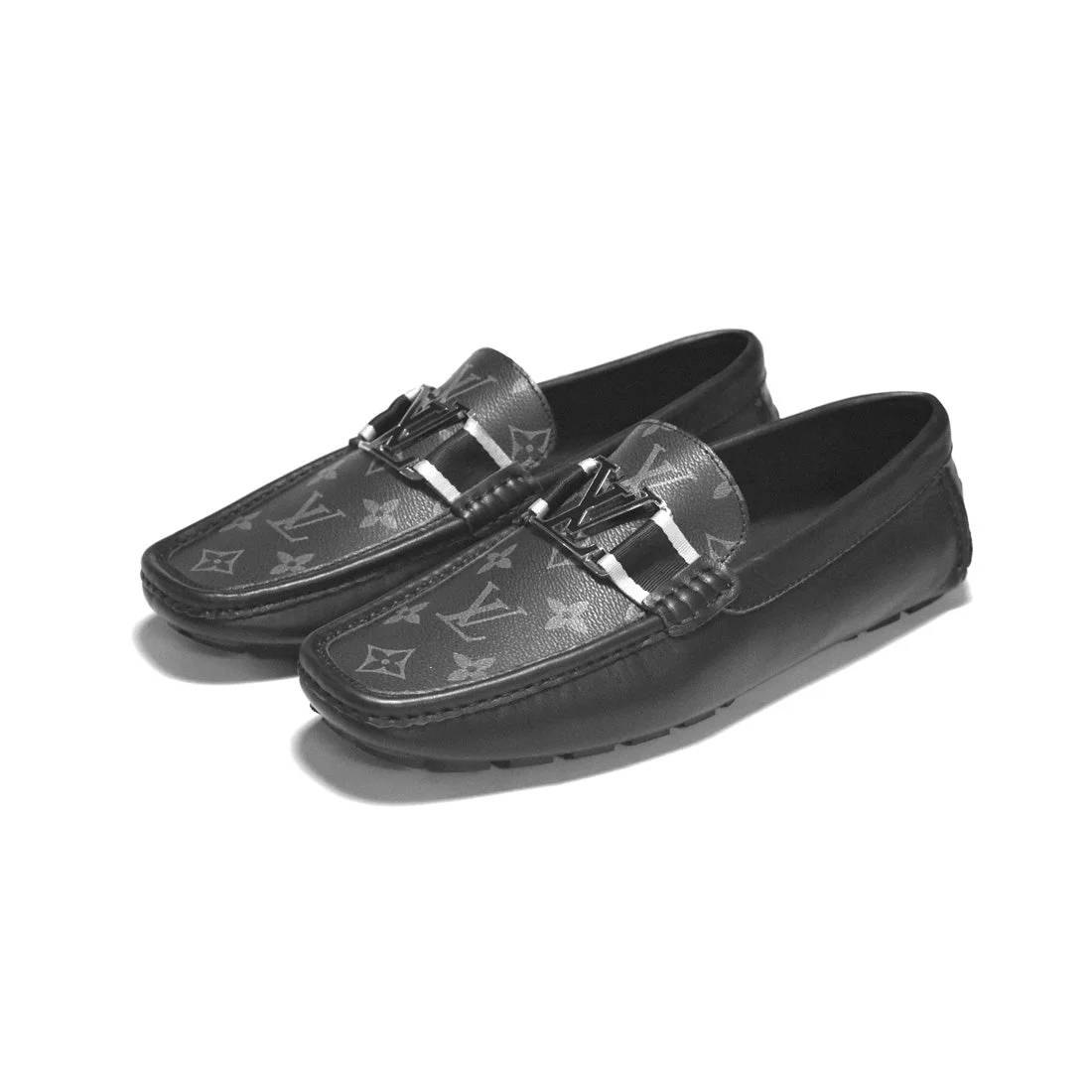 Louis Vuitton Black Premium Quality Loafers-0