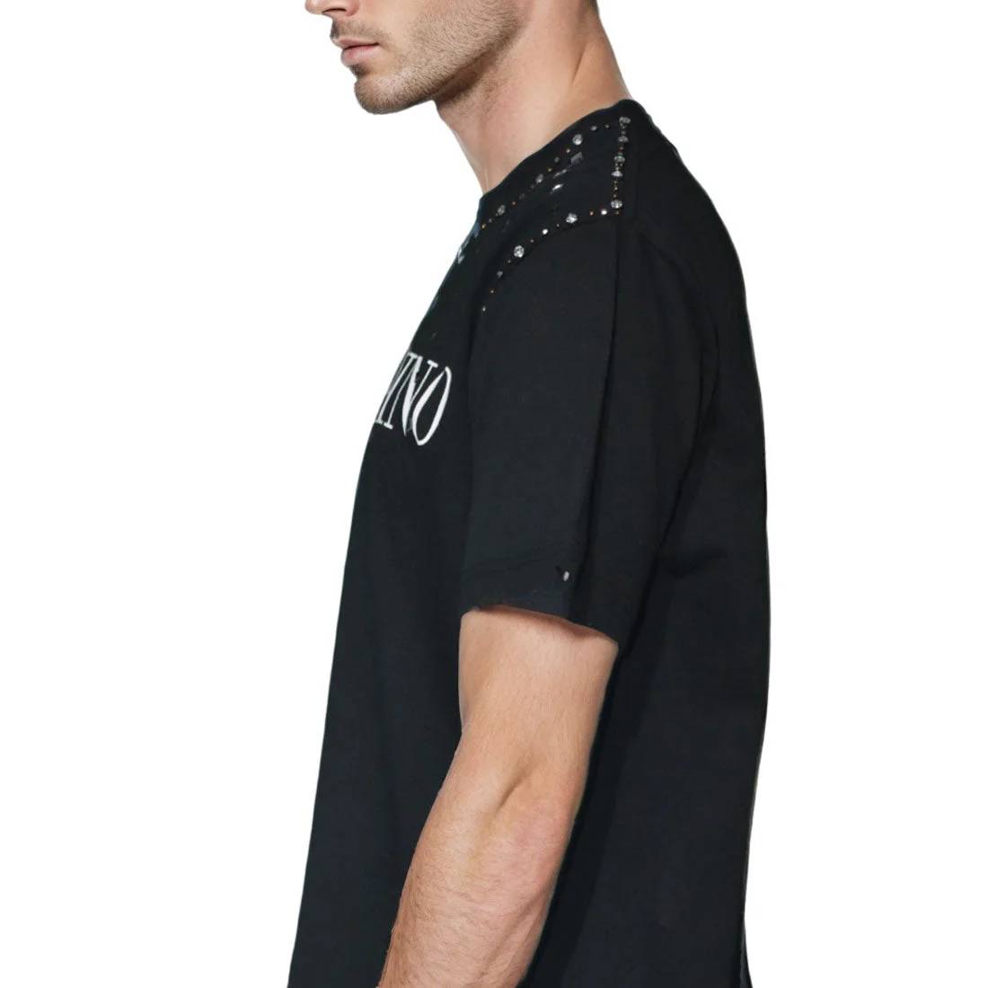 Valentino Black Premium Quality T-shirt-2