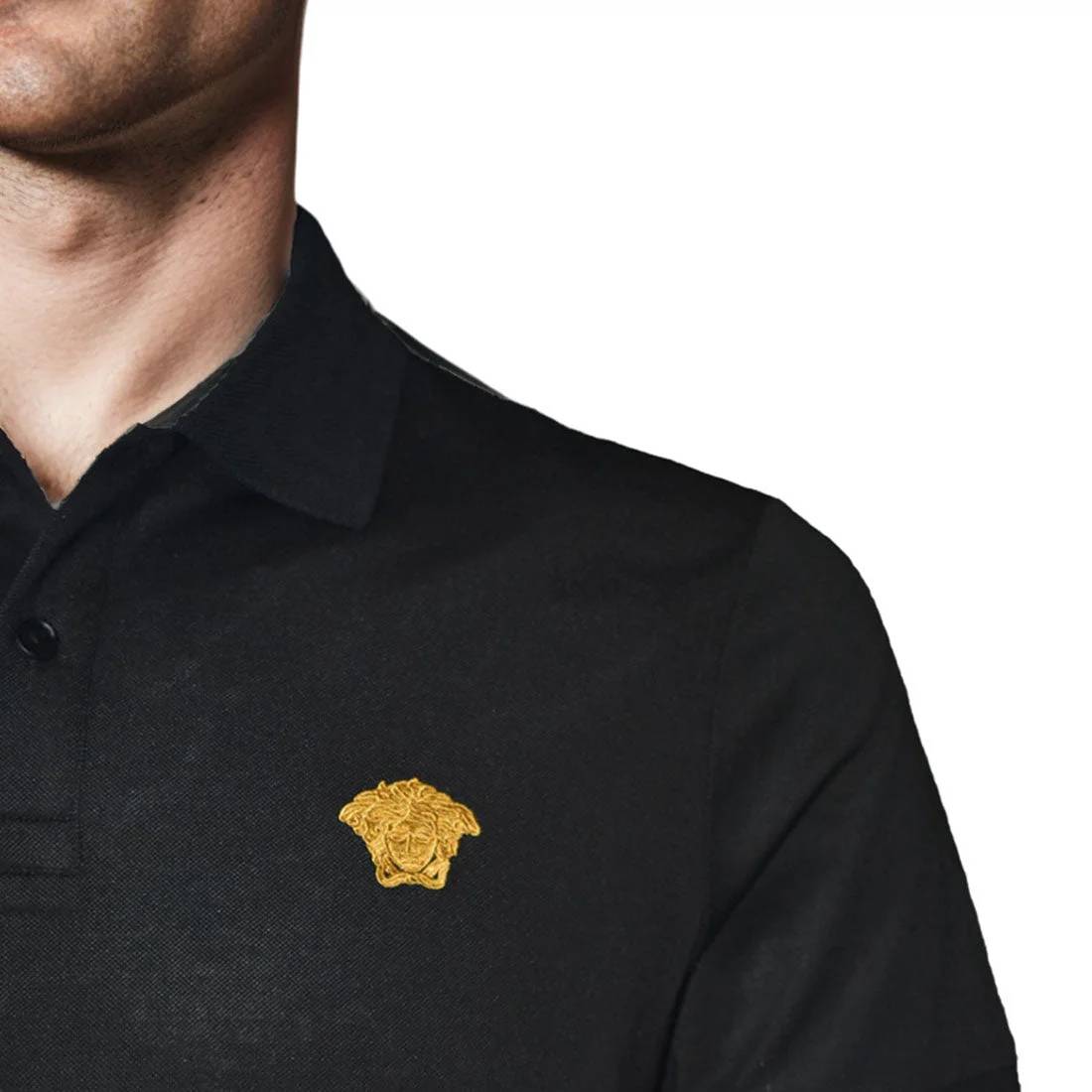 Versace Black Premium Quality T-shirt-4