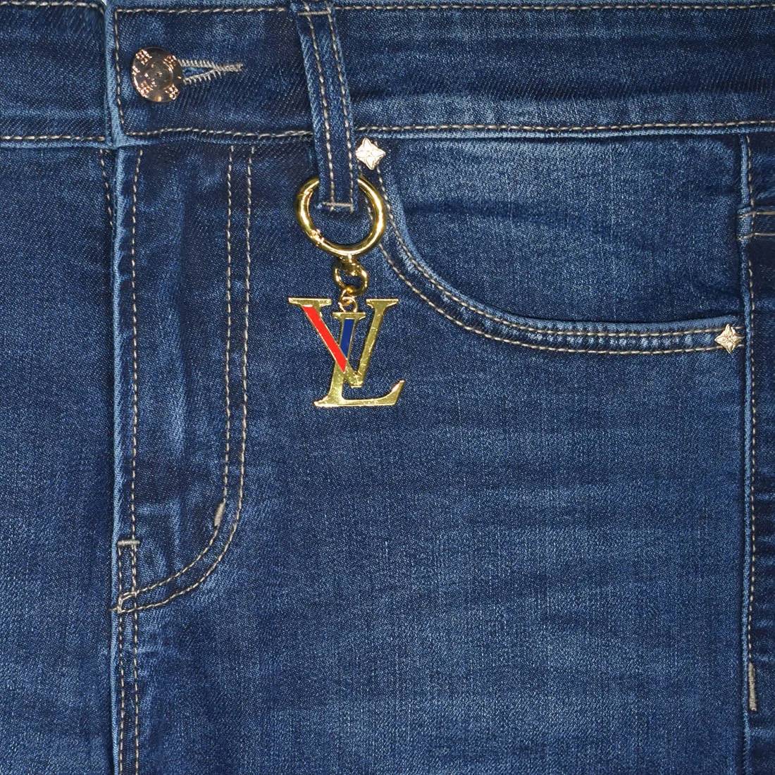 Louis Vuitton Blue Premium Quality Jeans-2