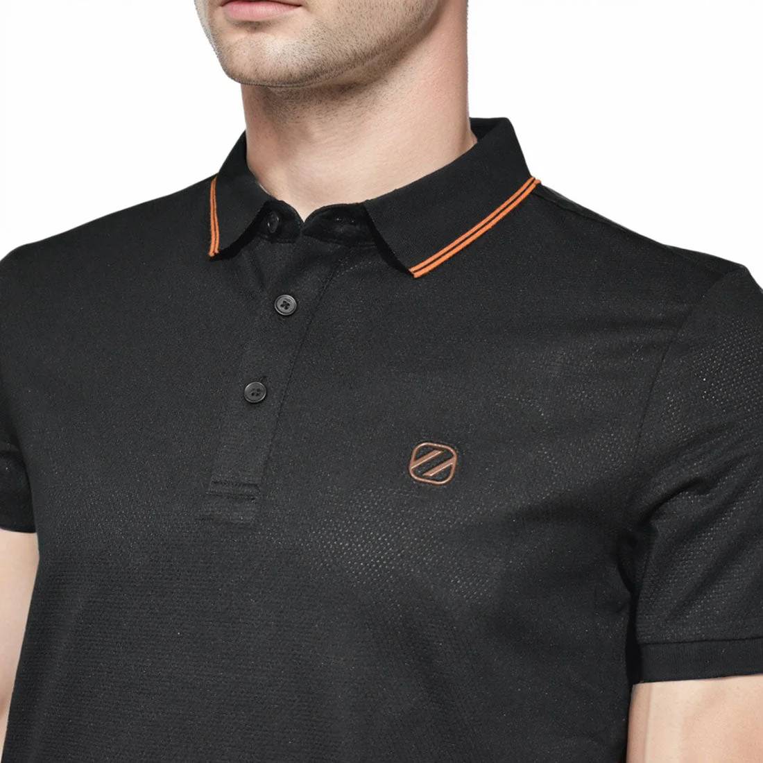 Zegna Black Premium Quality T-shirt-2