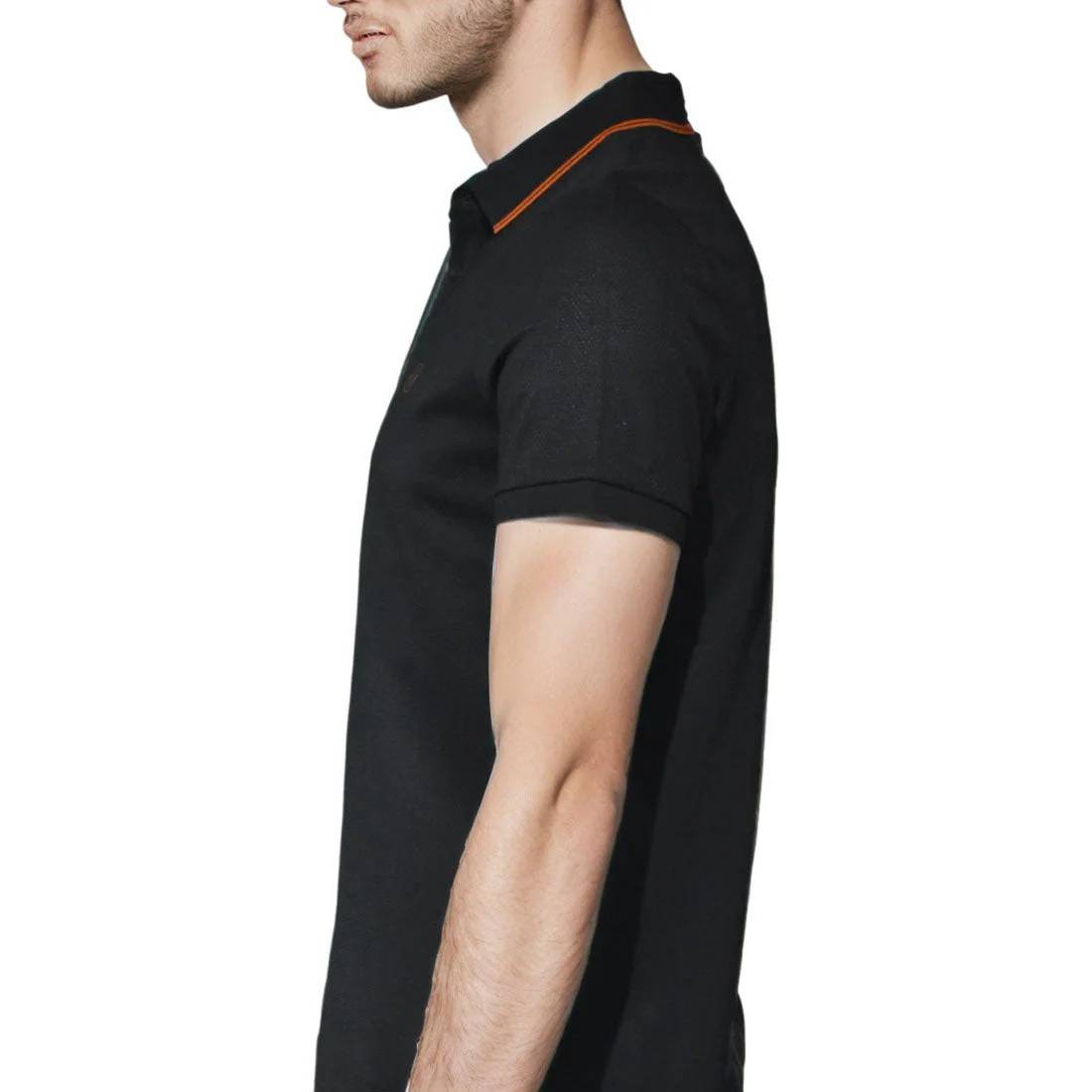 Zegna Black Premium Quality T-shirt-3