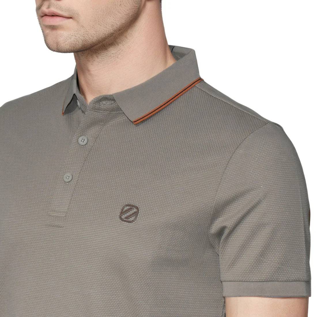 Zegna Brown Premium Quality T-shirt-2