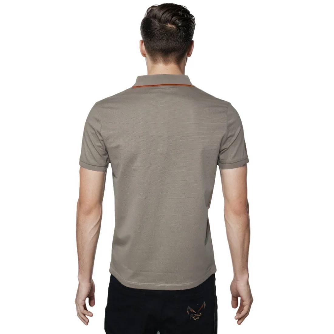 Zegna Brown Premium Quality T-shirt-1