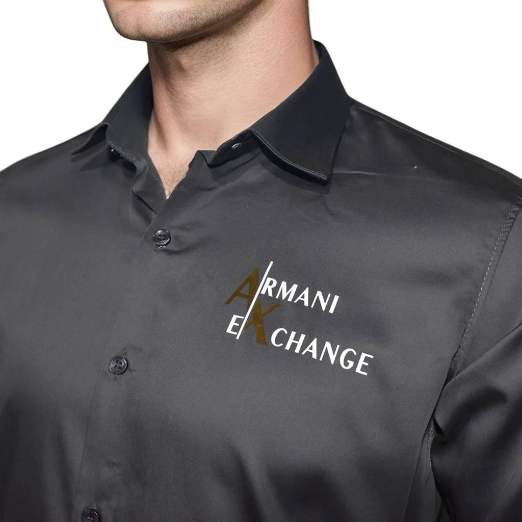 Armani Exchange Black Premium Quality Shirt-2