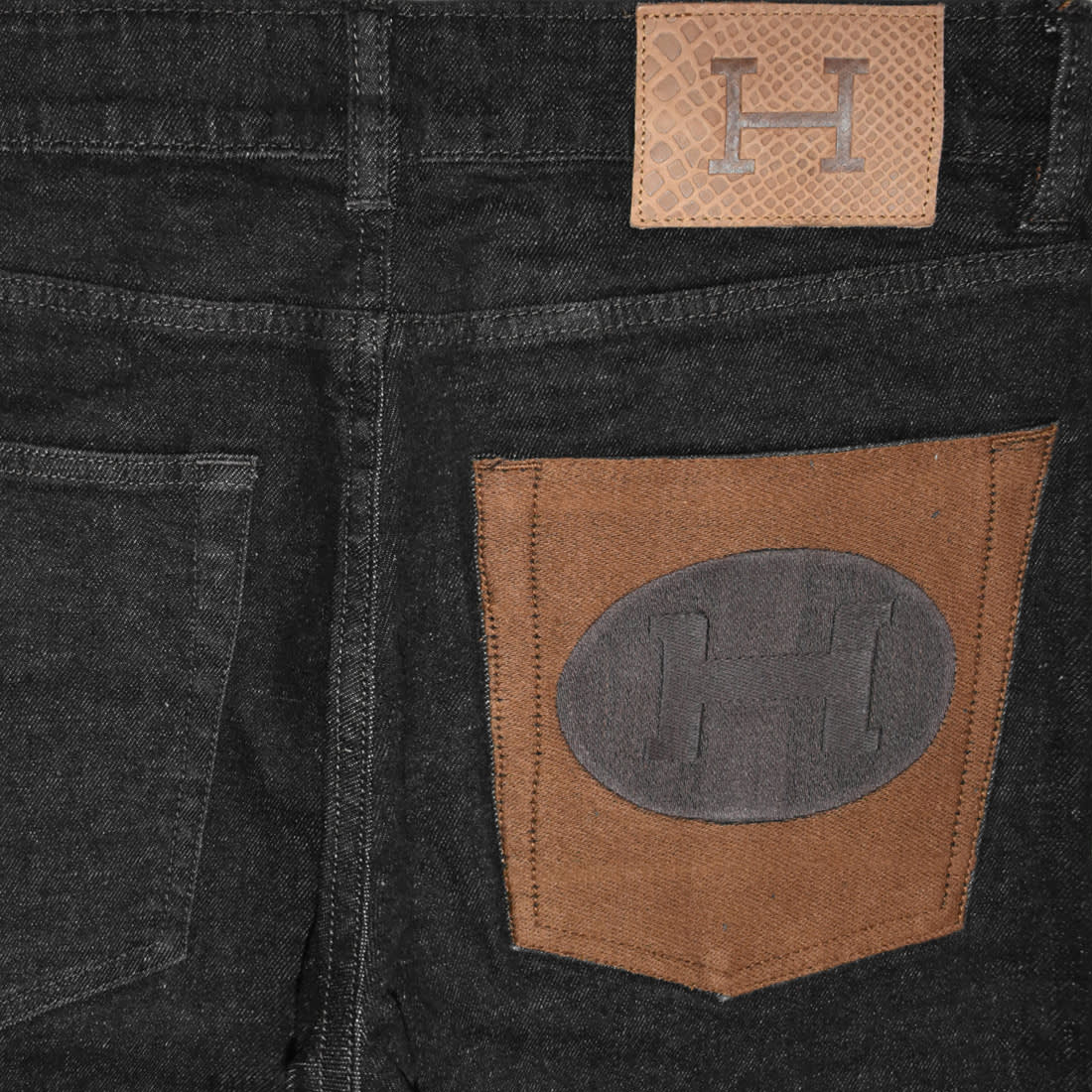 Hermes Black premium Quality Jeans-3