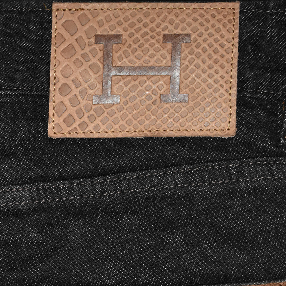 Hermes Black premium Quality Jeans-4