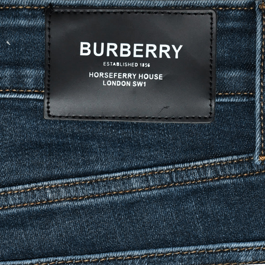 Burberry Navy Blue Premium Quality Jeans-4