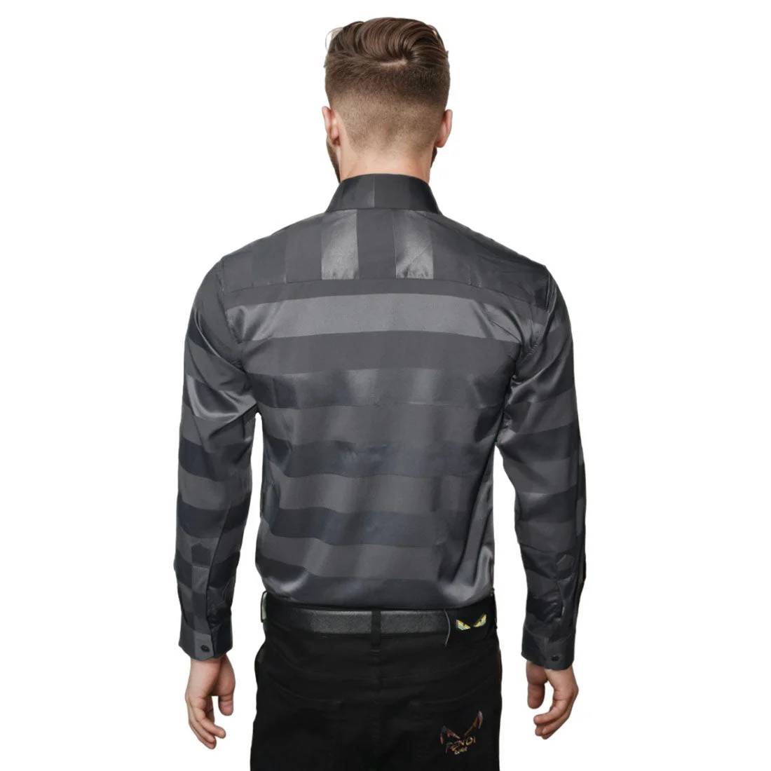 Versace Grey Premium Quality Designer Shirt-1